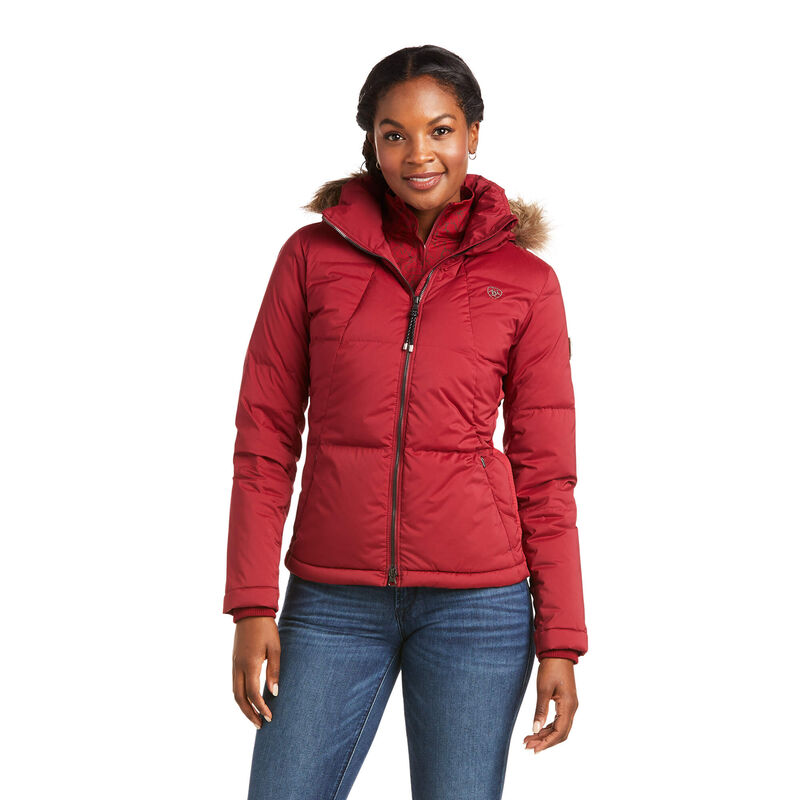 Ariat Jacke Damen - Altitude Down Rot ( JHPRM-3891 )